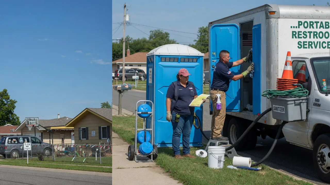 Porta Potty Rental in Spalding, MI near me